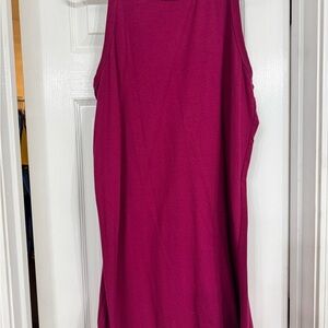 A New Day Pink Sleeveless Tank Dress